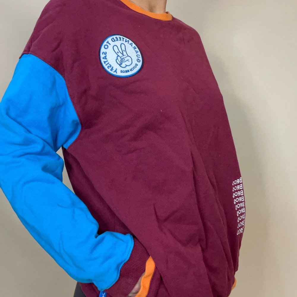 Color Blocking Sweatshirt RARE - Picture 3 of 3